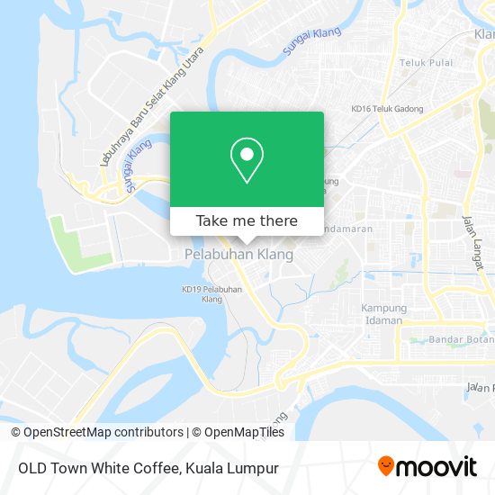 OLD Town White Coffee map