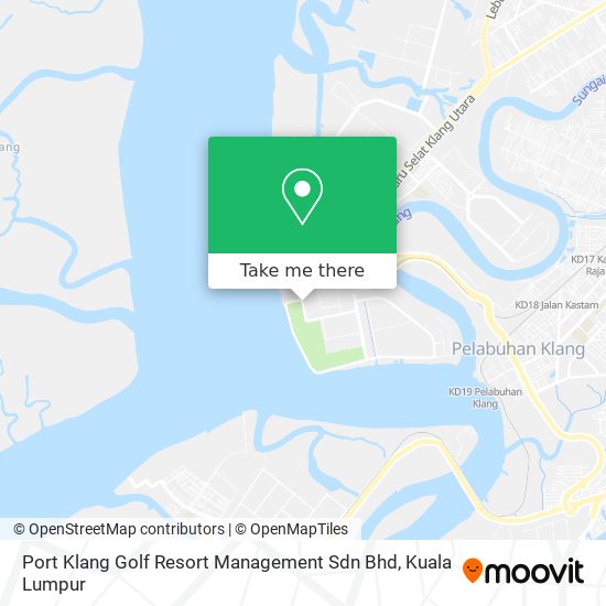Port Klang Golf Resort Management Sdn Bhd map