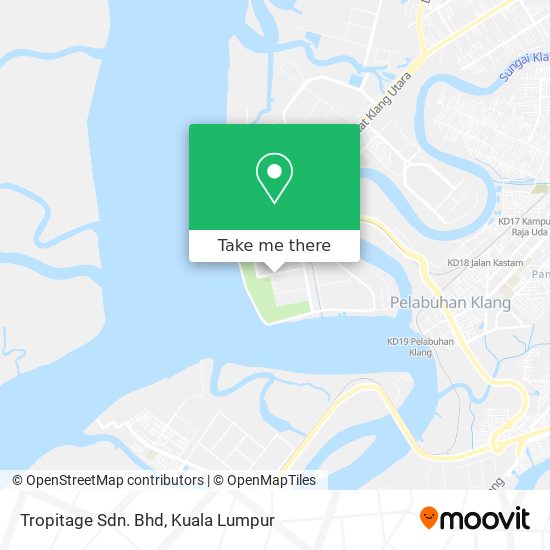 Tropitage Sdn. Bhd map