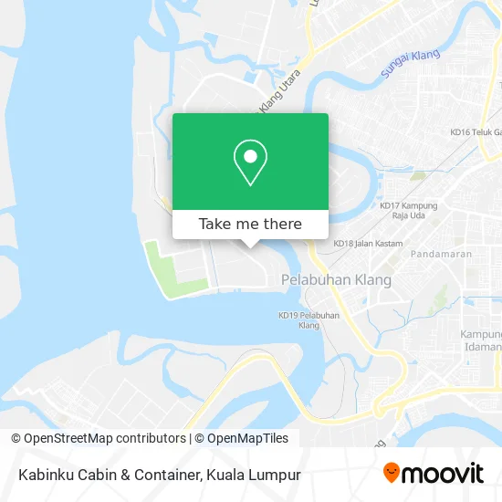 Kabinku Cabin & Container map