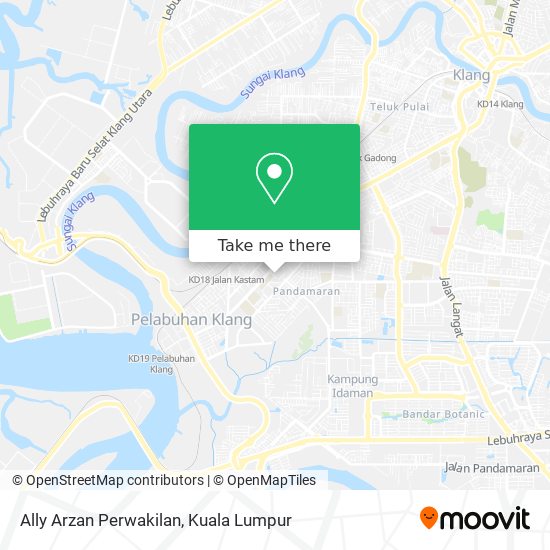 Ally Arzan Perwakilan map