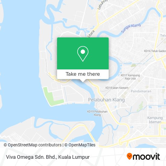 Viva Omega Sdn. Bhd. map