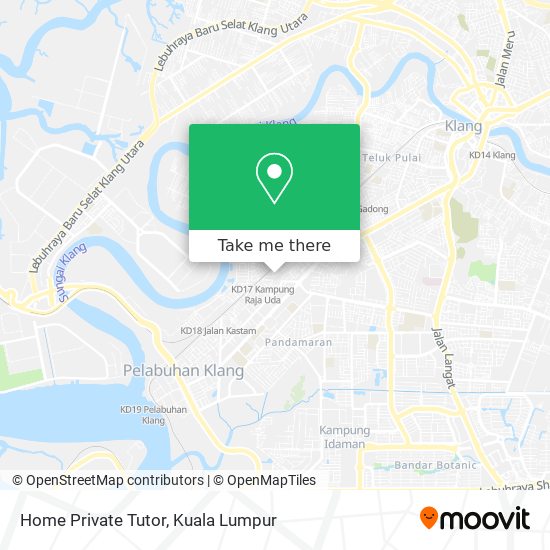 Home Private Tutor map