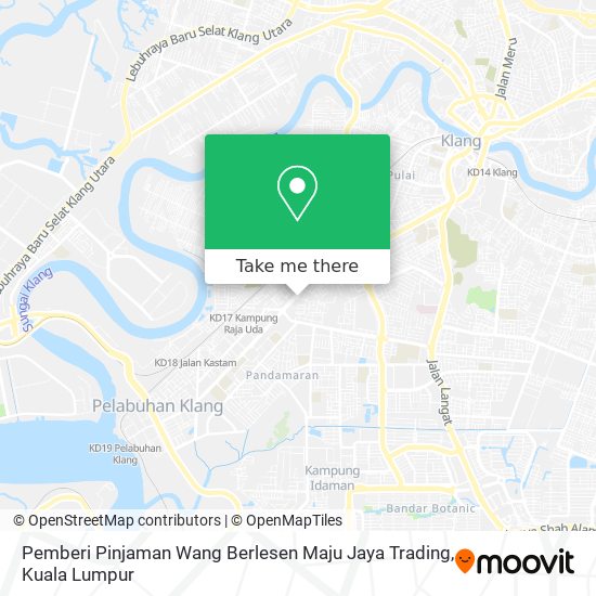 Pemberi Pinjaman Wang Berlesen Maju Jaya Trading map