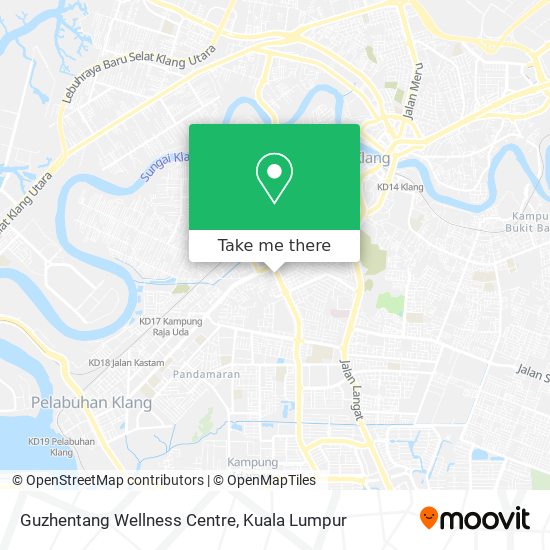 Guzhentang Wellness Centre map