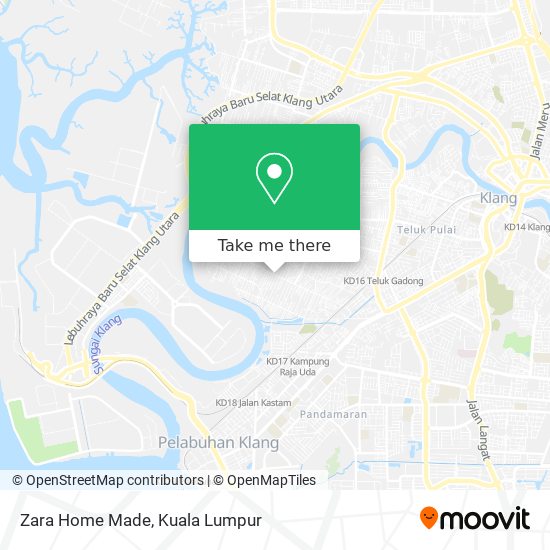 Zara Home Made map