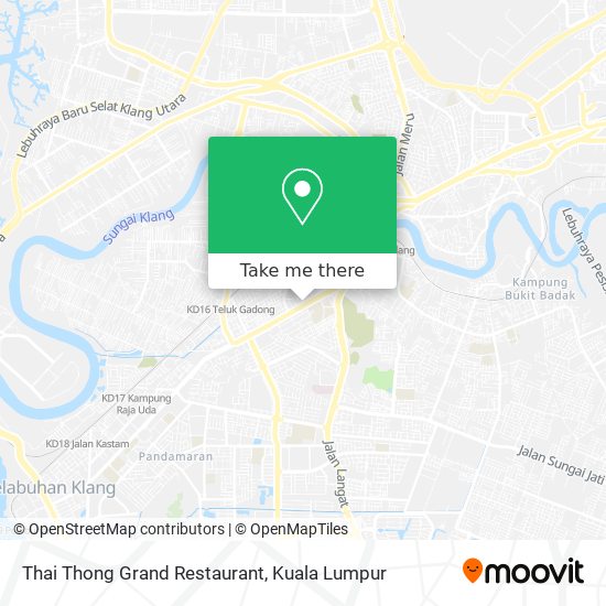 Thai Thong Grand Restaurant map
