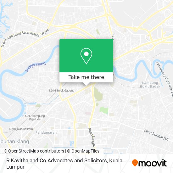 R.Kavitha and Co Advocates and Solicitors map