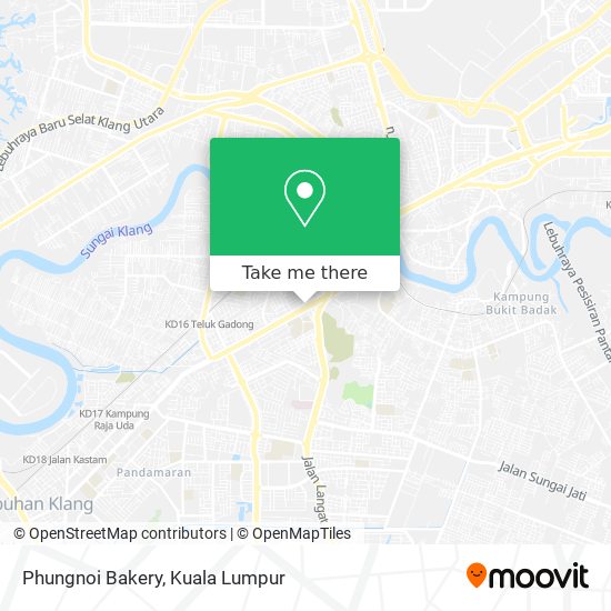 Phungnoi Bakery map
