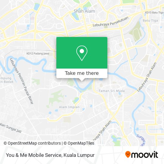 You & Me Mobile Service map