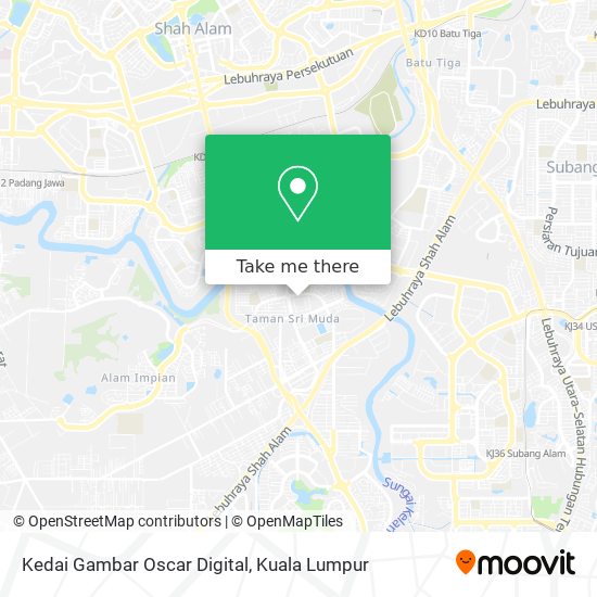 Kedai Gambar Oscar Digital map