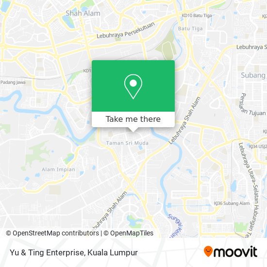 Yu & Ting Enterprise map