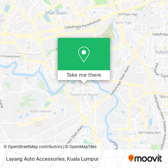 Layang Auto Accessories map