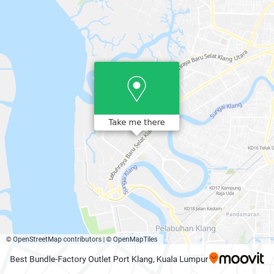 Peta Best Bundle-Factory Outlet Port Klang