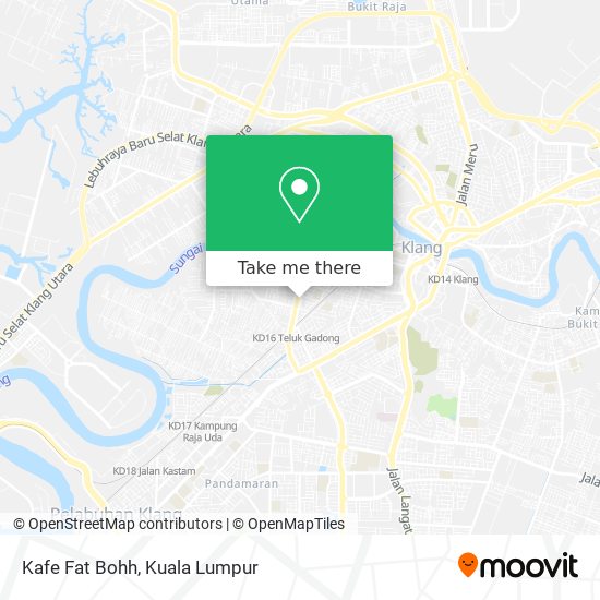Kafe Fat Bohh map