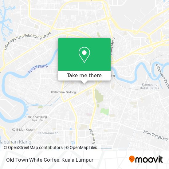 Old Town White Coffee map