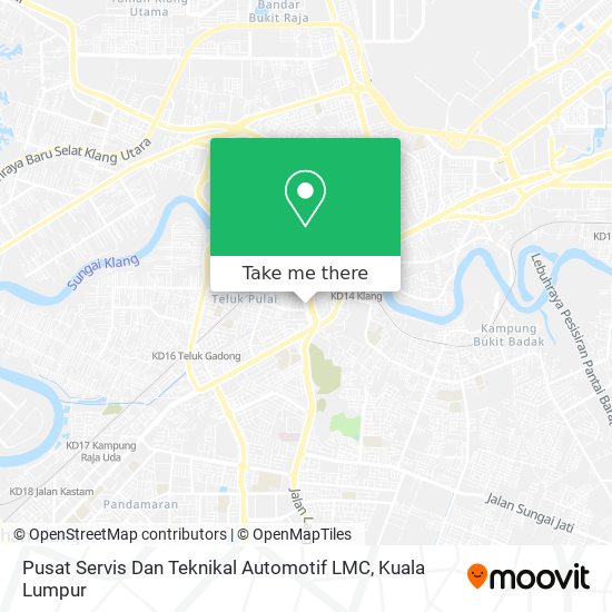 Peta Pusat Servis Dan Teknikal Automotif LMC