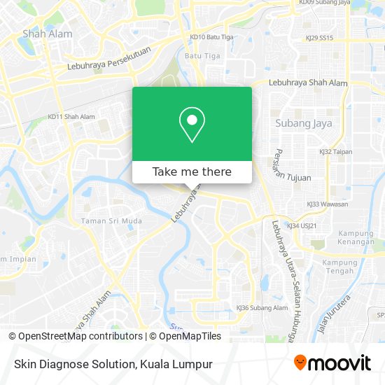 Skin Diagnose Solution map
