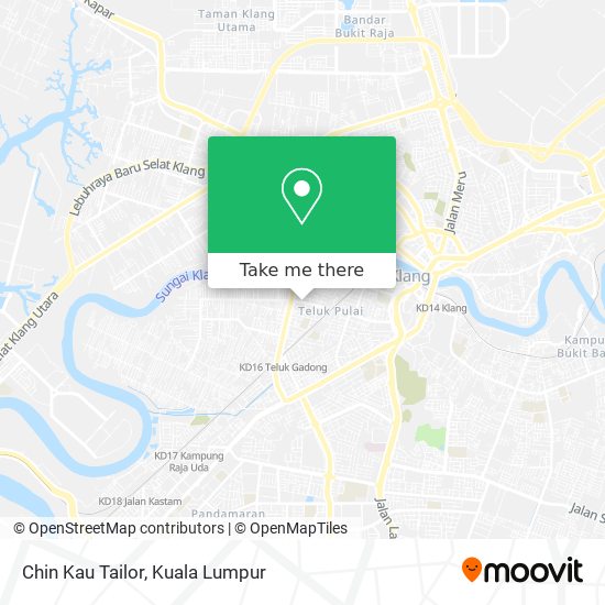 Chin Kau Tailor map