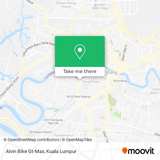 Alvin Bike Gt-Max map