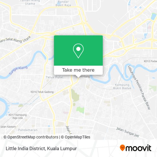 Little India District map