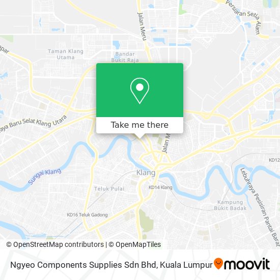 Peta Ngyeo Components Supplies Sdn Bhd