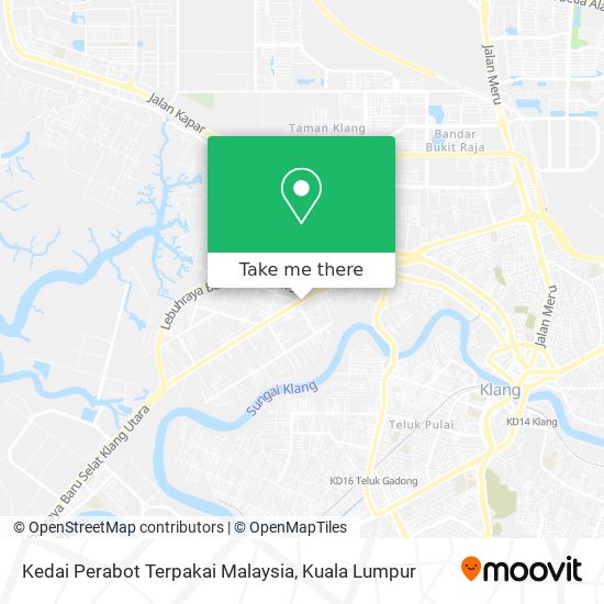 Peta Kedai Perabot Terpakai Malaysia
