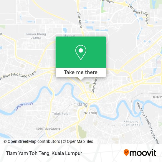Tiam Yam Toh Teng map