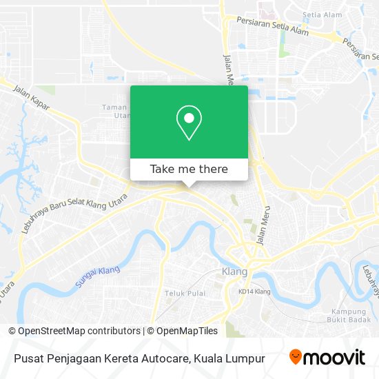 Pusat Penjagaan Kereta Autocare map