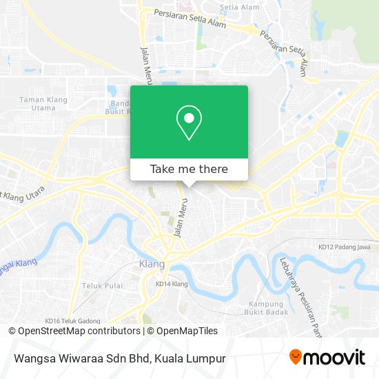 Wangsa Wiwaraa Sdn Bhd map