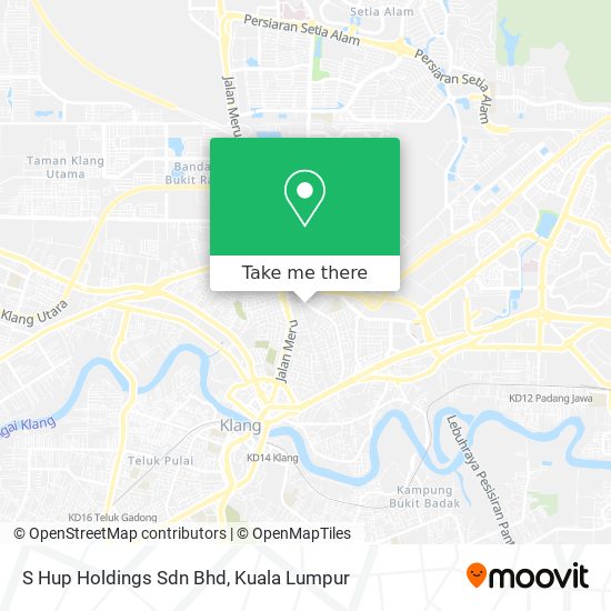 S Hup Holdings Sdn Bhd map