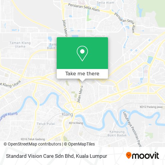 Peta Standard Vision Care Sdn Bhd