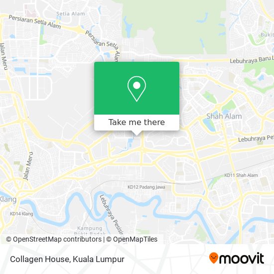 Collagen House map