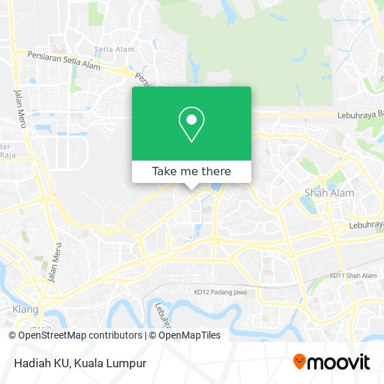 Hadiah KU map