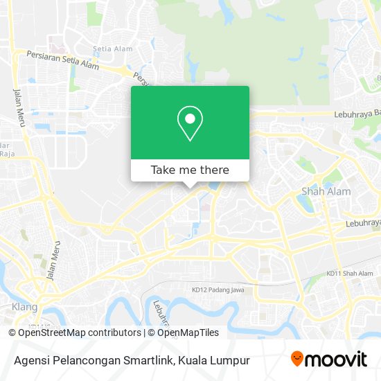 Agensi Pelancongan Smartlink map