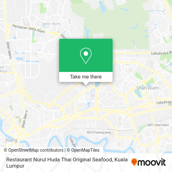 Restaurant Nurul Huda Thai Original Seafood map