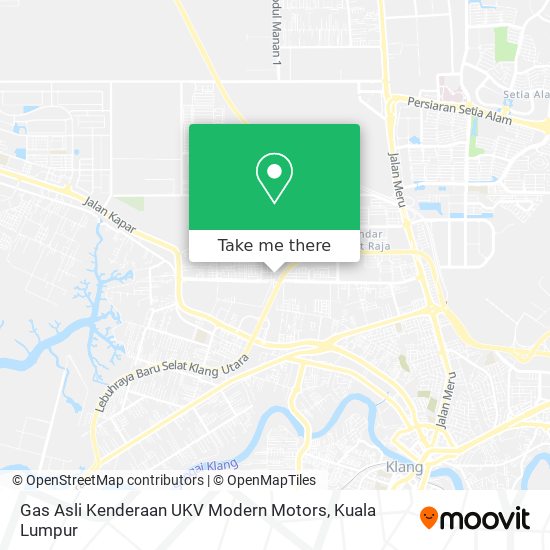 Gas Asli Kenderaan UKV Modern Motors map