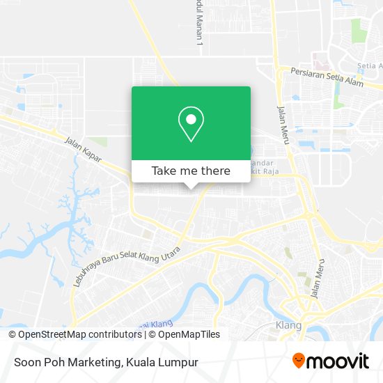 Soon Poh Marketing map