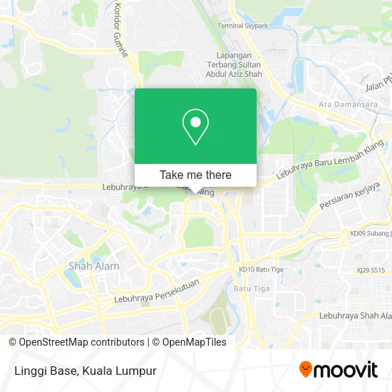 Linggi Base map