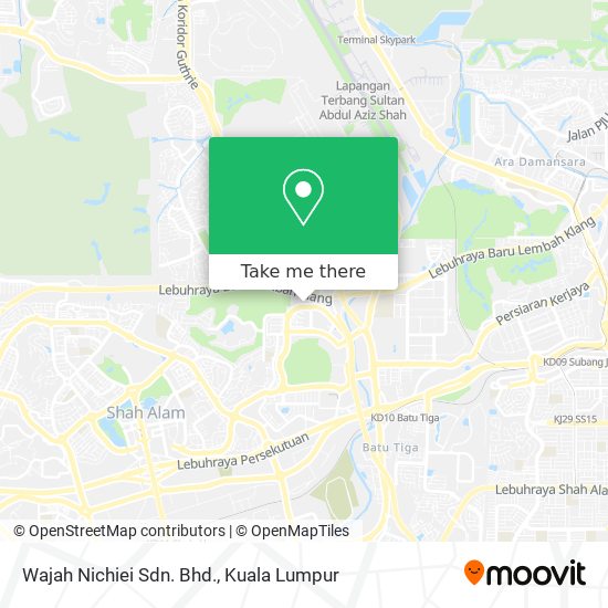 Wajah Nichiei Sdn. Bhd. map
