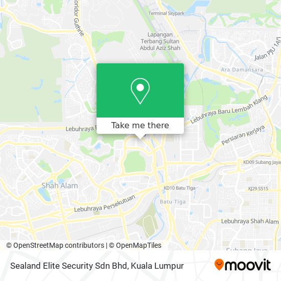Sealand Elite Security Sdn Bhd map