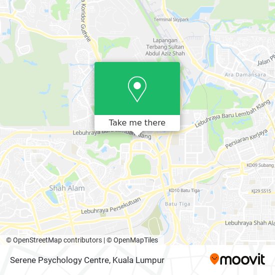 Serene Psychology Centre map