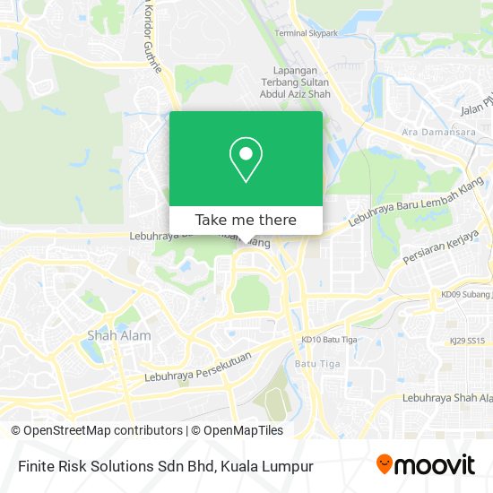 Finite Risk Solutions Sdn Bhd map