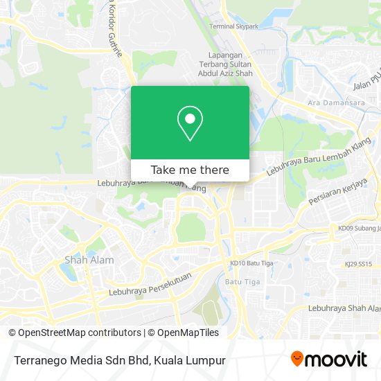 Terranego Media Sdn Bhd map