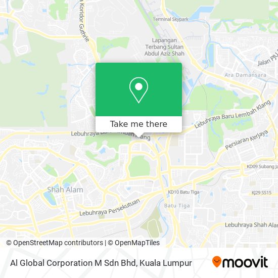 Al Global Corporation M Sdn Bhd map
