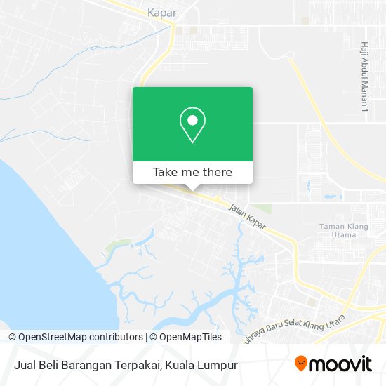 Peta Jual Beli Barangan Terpakai