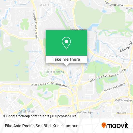 Fike Asia Pacific Sdn Bhd map