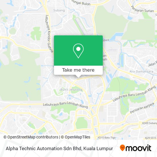 Alpha Technic Automation Sdn Bhd map