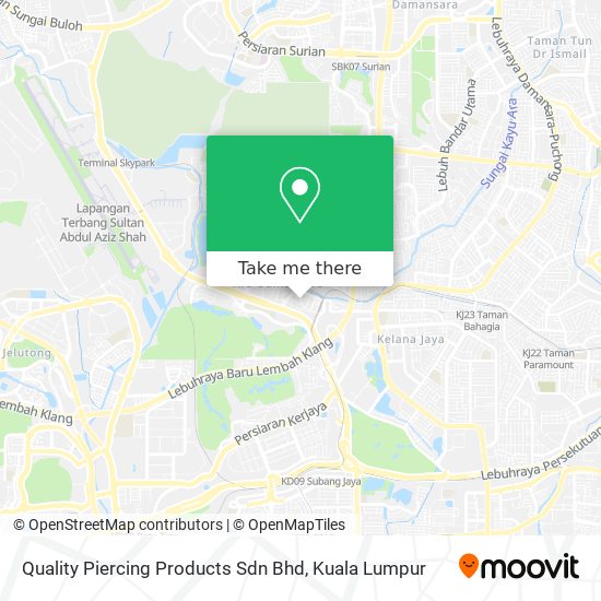 Quality Piercing Products Sdn Bhd map