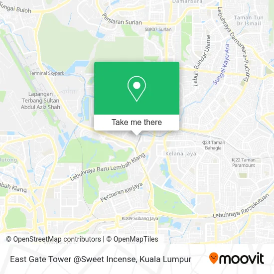 East Gate Tower @Sweet Incense map